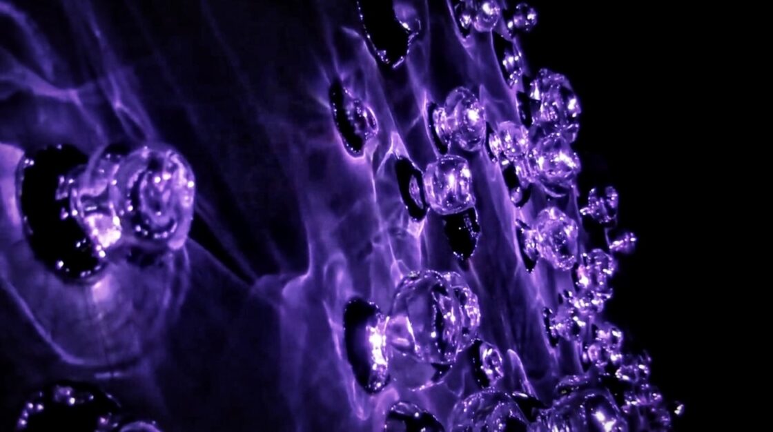 Hand Blown Glass + Light